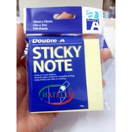 12 sets of DoubleA 3x3 Notes (76x76mm) - Sticky notes - Square sticky notes
