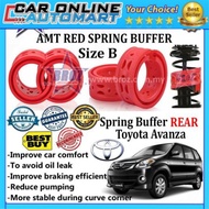 Toyota Avanza OEM Rear B-Type Car Shock Absorber Buffer - Red