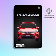 PROTON PERSONA TNG - TOUCH N GO STICKER CARD / ATM CARD STICKER COVER, TNG CARD, ATM CARD
