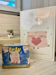 Lulu豬情人節限量精裝書&二代lulu罐頭