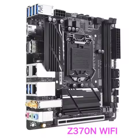 Suitable For Gigabyte Z370N WIFI Motherboard 32GB HDMI Z370 LGA 1151 DDR4 Mini-ITX Mainboard 100% Te