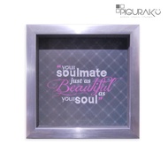 3D Picture Frame - 20x20 Cm - 3D Picture Frame - 3D Picture Frame - Silver