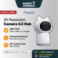 Aqara G3 Camera Hub AI Facial Gesture Recognition IR 360 Pan & Tilt Global Version Kamera CCTV