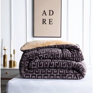 Swastika Fleece Blanket 3 Layers Thick 2,7kg, 2m3x2m, soft and smooth fur (new shop sells for intera