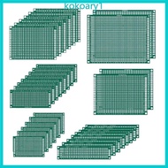 KOKO ABS Fiberglass Prototypes Circuit Board with Pre Plateds Holes FR4 Fireproofs Material for IoTs