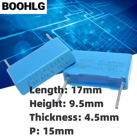 10PCS Siemens MKP 47nf 0.047uf 473 305v 275v x2 safety film capacitor