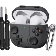 [Airpod 4 Case] Silicone Airpod 4th Generation Case for Airpods 4 Case 2024 with Cleaning, Classic G