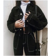 Tumblrstore Retro vint jogger pants Jacket pants (There Is A STRADIVARIUS tag)