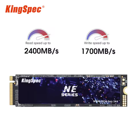 KingSpec M.2 SSD PCIe3.0 128G 256GB 512GB 1TB M2 PCIe NVME 2TB Solid State Drive 2280 Internal Hard 