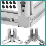 SUMU Bracket Connector Durable 2020 3030 4040 Series Slot Aluminum Extrusion Profile 3-Way