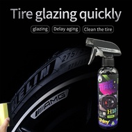 H10 Tyre Gloss Spray【300ML】Automotive Tire Bright Polish Wheel Spray Car Maintenance Pengilat Tayar
