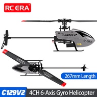 RC ERA C129V2 Helicopter Altitude Control 6-Axis Gyroscope 4CH Dual Motor 15Min Fight One key 3D Fli