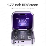 i16 Pro Mini Flip Phone 1.77" | Compact Flip | Dual SIM | Long Battery