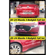 2020~2024 mazda 3 sedan skirt lips  bodykit