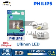 Philips Ultinon LED T10 W5W 12V 11961ULW4 W5W Rear Light Turn Signal Lamps 4000K LED car light  Interior Light Car light accessory