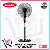 EuropAce 16” Stand Fan ESF 2160W | ESF2160W (8 Years Warranty on Motor)