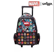 Smiggle Marvel trolley school bag with wheels 可拉書包