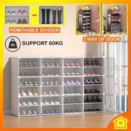 [OneHome] Cabinet Cube Shoes Shoe Storage Rack Plastic Cupboard Wardrobe Almari Kiub Simpan Kasut Ra