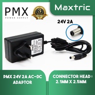 PMX 24V 2A POWER ADAPTER / AC DC POWER ADAPTOR = EM2402