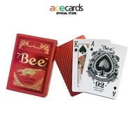 Bee No 92 Club Red Metalluxe Deck Playing Cards