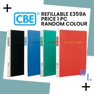 CBE A4 PP Clear Holder (Refillable) E359A