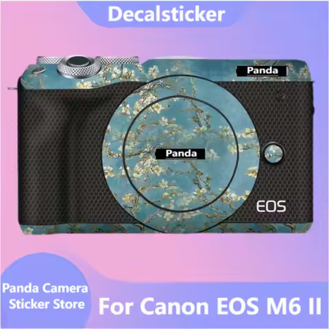 For Canon EOS M6 II Camera Sticker Protective Skin Decal Vinyl Wrap Film Anti-Scratch Protector Coat