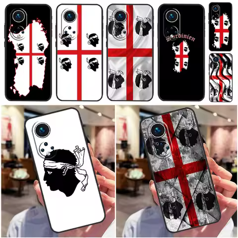 Flag of Sardinia Case For Honor 200 Pro X9b X9a X8b X8a X8 X9 X9c 50 70 90 Lite Honor Magic 5 6 7 Pr