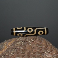 High Oil Weathered Pattern Necklace Tibetan Natural Pendant Original Dzi Beads Nine Eyes Men Women D