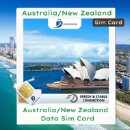 Australia New Zealand Sim Card 5G (Daily 1GB-3GB I 3GB - 30GB) GOGO ROAMING Travel Sim Card