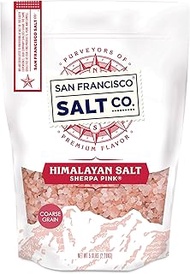 Sherpa Pink Himalayan Salt - 5 lb. Bag Coarse Grain - For Grinders and Salt Mills