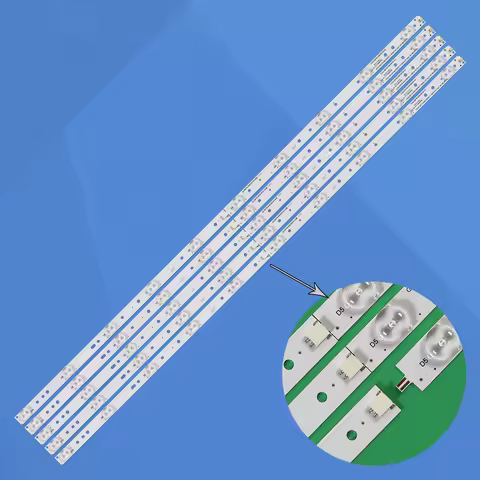 5PCS/set 10LED(3V) 842.5mm LED strip for 43OUH6101 43PUK4900 43PUT4900 43PUH4900 43PFT4112 GJ-2K15-4