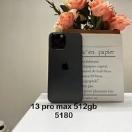 iPhone 13 pro max 512gb黑色 外觀超新 電池88%