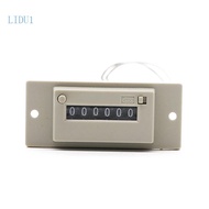 Electromagnetic Counter 6 Digit Pulse Counter AC220V