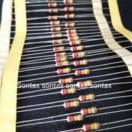 (READ DESCRIPTION) 220k 220k ohm resistor werstan r 1/4 0.25 w watt 5% taiwan