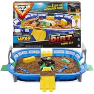 ! Monster Jam, Monster Dirt Arena 24-inch Playset with 2lbs of Monster Dirt and Exclusive 1:64