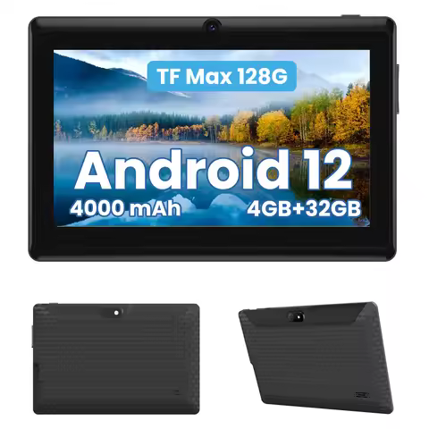 I-Atar P1 Multilingual Android tablet 7-inch, Android 12.0, 4GB RAM, 32GB storage, supports 2.4G WiF