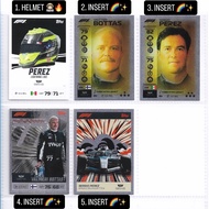 Topps Turbo Attax f1 Card (SPECIALS) - Sergio Perez & Valtteri Bottas - Cadillac F1