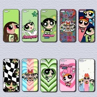 Soft black phone case for OPPO A96 A98 R9 R9S Reno 8Z 8T 7 8 lite The Powerpuff Girls case