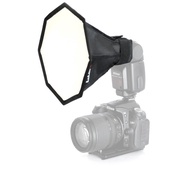 Lif 30CM Universal On Camera Flash Speedlite Softbox Diffuser for Sony Nikon Canon Panasonic Fujifil