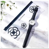 現貨 日本雜誌附錄 Clathas 山茶花 手表 女裝 手錶 腕時計 透明收納袋 筆袋 兩件套