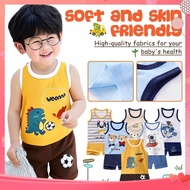 Boys Terno Clothes Set For Kids 1-5 Years Old Fashion Sando Shorts Set Summer Tshirt TOGO