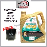 PETRONAS Syntium 3000 5w 30 Minyak Enjin Kereta Fully Synthetic Minyak Hitam Petronas Engine Oil 5w3
