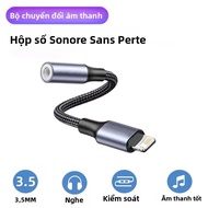 8 Pin Lightning Sang 3.5 Mm Cáp Aux Nam Sang Nữ Bộ Chuyển Đổi Tai Nghe Bộ Chia Âm Thanh Cho iPhone 1