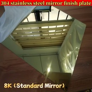 304 201 mirror stainless steel plate laser cutting bending welding 8K decorative use