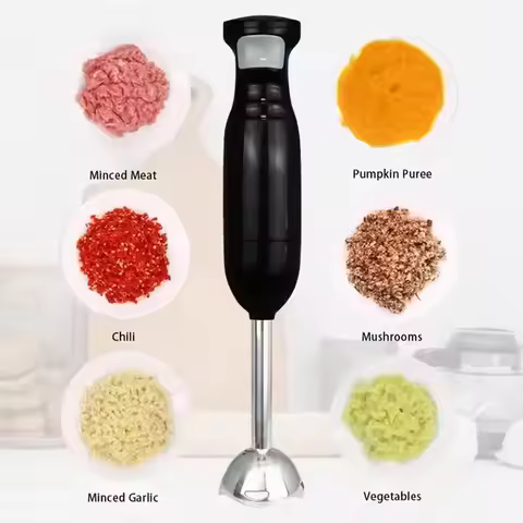 Multifunctional Portable New Smart Stick Food Mixer Manufacturer Heavy Fruit Ice Hand Mixer Hand Ble