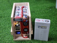 12v 100ah CALB (พร้อมลังไม้พร้อมใช้) แบตลิเธียม BMS DALY 100A แบตเตอรี่ LiFePo4 3.2v 100ah ใส่ Activ