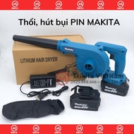 Máy thổi bụi cầm tay MAKITA máy thổi bụi dùng pin MAKITA công suất lớnpin 10cell dung lượng khủng