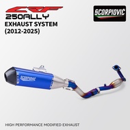 Off road CRF250 CRF250F CRF250L Front Link Pipe Full Exhaust System Muffler 2012-2025