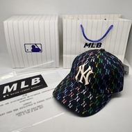 Topi Baseball NY MLB Rainbow Cap Hitam C-861