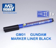 Gundam Marker Panel Line MR.HOBBY ปากกา หัวเข็ม GM01สีดำ GM02 สีเทา GM03 สีน้ำตาล